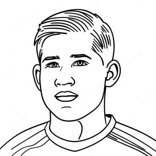 Pagina Para Colorear De Kevin De Bruyne Driblando 61077-50650