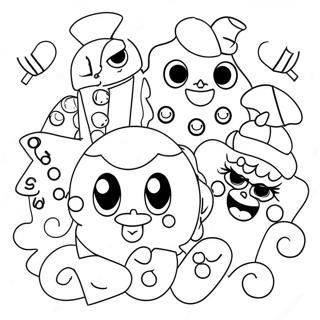 Personajes De Candyland Páginas Para Colorear