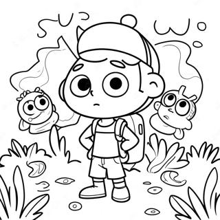 Pagina Para Colorear De Los Personajes De Craig Of The Creek 61217-50760