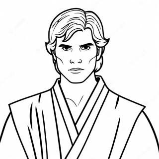 Anakin Skywalker Páginas Para Colorear