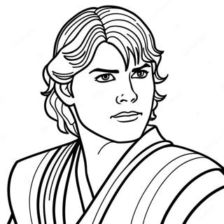 Pagina Para Colorear De Anakin Skywalker 61236-50771