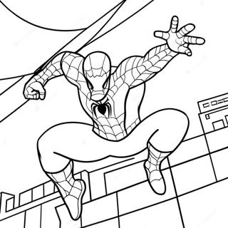 Spiderman Vengadores Páginas Para Colorear