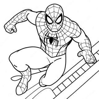 Pagina Para Colorear De Spiderman Y Los Vengadores 61306-50831