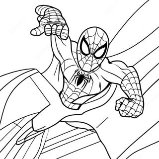 Pagina Para Colorear De Spiderman Y Los Vengadores 61306-50832