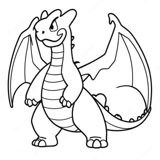 Gigantamax Charizard Páginas Para Colorear