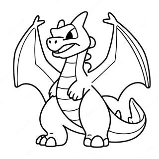 Gigantamax Charizard Páginas Para Colorear