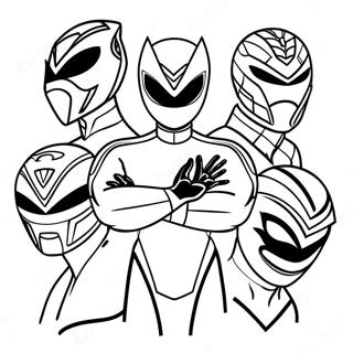 Pagina Para Colorear De Power Rangers Beast Morphers 61456-50947