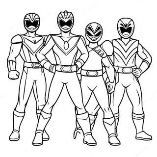 Pagina Para Colorear De Power Rangers Beast Morphers 61456-50948