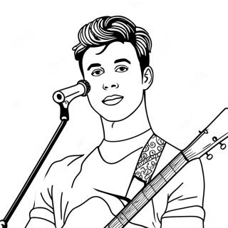 Pagina Para Colorear De Shawn Mendes 61496-50984