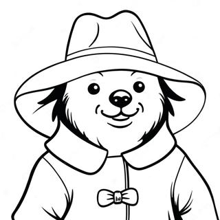 Paddington Páginas Para Colorear