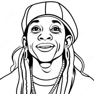 Lil Wayne Páginas Para Colorear