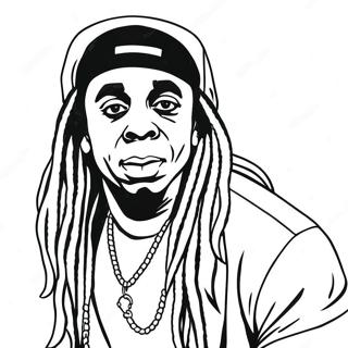 Lil Wayne Pagina Para Colorear 61596-51050