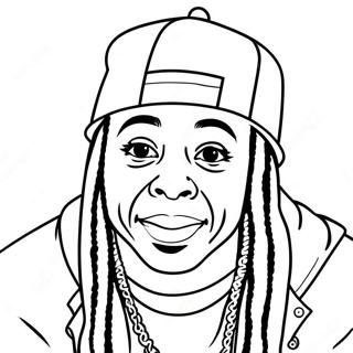 Lil Wayne Pagina Para Colorear 61596-51052