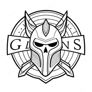 Logo De Los Cleveland Guardians Pagina Para Colorear 61646-51086