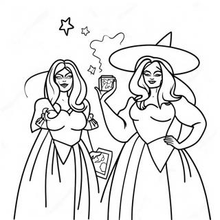 Disney Hocus Pocus Páginas Para Colorear