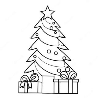 Pagina Para Colorear De Arbol De Navidad Facil 61856-51271