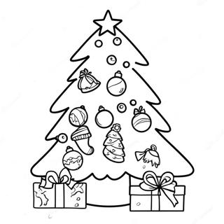 Pagina Para Colorear De Arbol De Navidad Facil 61856-51272