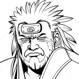 Pagina Para Colorear De Jiraiya En Modo Sabio 61917-51316