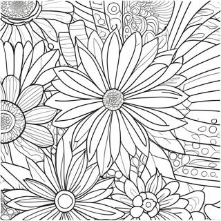 Pagina Para Colorear De Diseno Floral De Alma Thomas 62027-51405