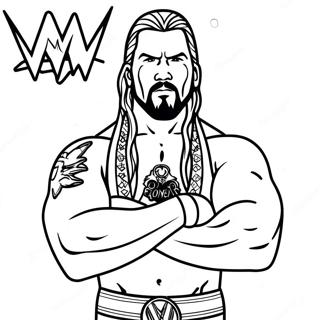 Pagina Para Colorear De Wwe 62146-51496