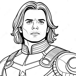 Pagina Para Colorear De Bucky Barnes 62297-51602