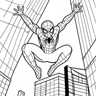 Spiderman De Regreso A Casa Páginas Para Colorear