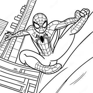 Pagina Para Colorear De Spiderman Regresando A Casa 6234-4978