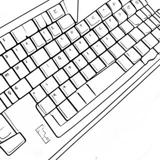 Pagina Para Colorear De Teclado 62437-51705