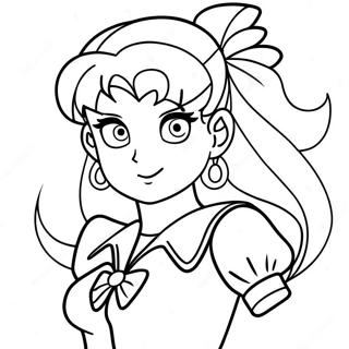 Sailor Jupiter Páginas Para Colorear