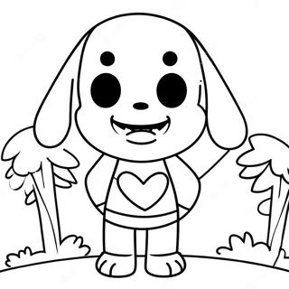 Pagina Para Colorear De Undertale 6254-4996