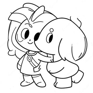 Pagina Para Colorear De Chara Y Asriel De Undertale 6255-4998