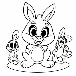 Pagina Para Colorear De Los Looney Tunes Bebes 62617-51850