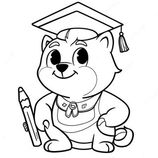 Pagina Para Colorear De Mascota Universitaria 62657-51894