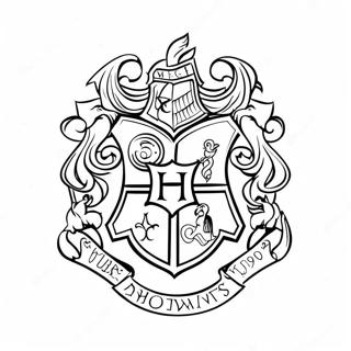 Pagina Para Colorear Del Escudo Magico De Hogwarts 62678-51914