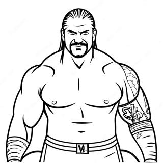 Pagina Para Colorear De Wwe 62737-51959