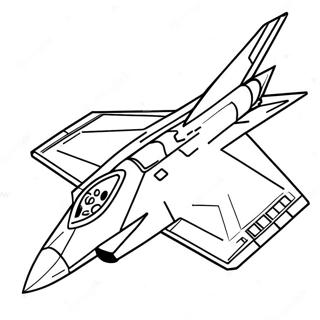 Pagina Para Colorear De Jet De Combate F22 62798-51999