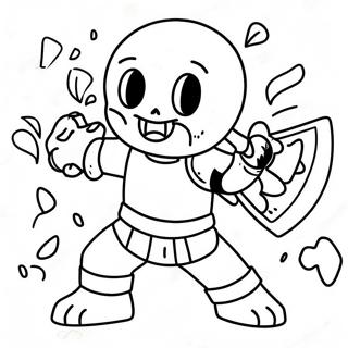 Tinta Sans Páginas Para Colorear