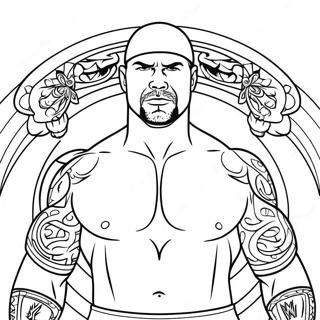 Pagina Para Colorear De Wwe 62998-52154