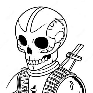 Pagina Para Colorear De Skull Trooper 63029-52173