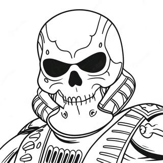 Pagina Para Colorear De Skull Trooper 63029-52175