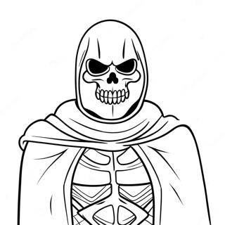 Pagina Para Colorear De Skull Trooper Genial Con Capa 63030-52165