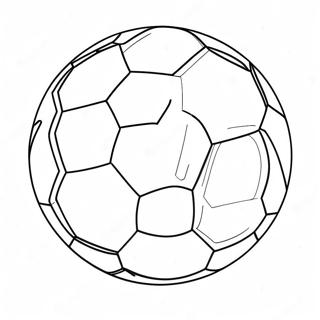 Pagina Para Colorear De Pelota De Futbol Colorida 63100-52234