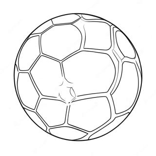 Pagina Para Colorear De Pelota De Futbol Colorida 63100-52236