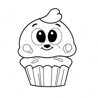 Pagina Para Colorear De Bluey Muffin 6314-5138