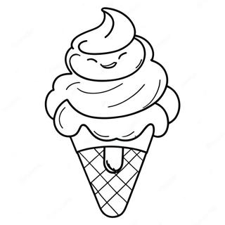 Pagina Para Colorear De Un Cono De Helado 63209-52310