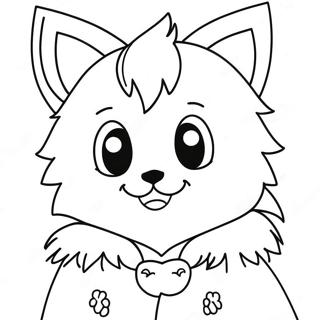 Pagina Para Colorear De Anime Furry 63489-52522