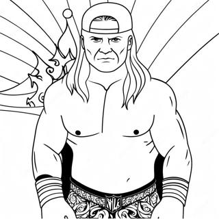 Pagina Para Colorear Facil De Wwe 6364-5178