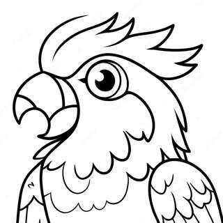 Pagina Para Colorear De Un Cacatua 63689-52694