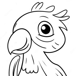 Pagina Para Colorear De Un Cacatua 63689-52695