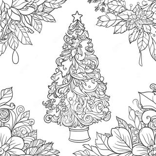 Pagina Para Colorear De Arbol De Navidad Detallado 63909-52862